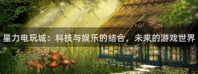鼎点娱乐注册账号：星力电玩城：科技与娱乐的结合，未来的游戏世
