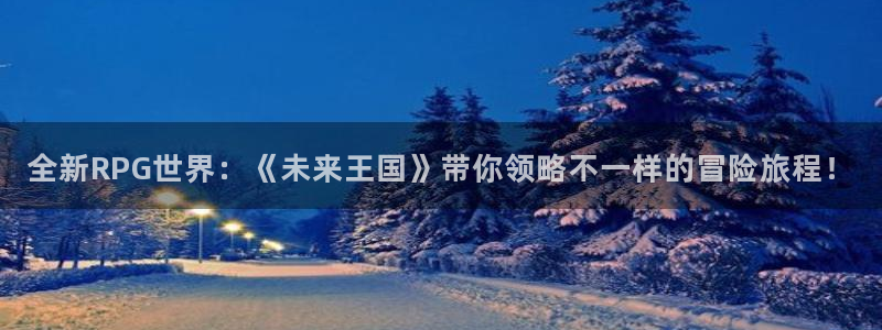 鼎点娱乐2登录：全新RPG世界：《未来王国》带你领略不一样的