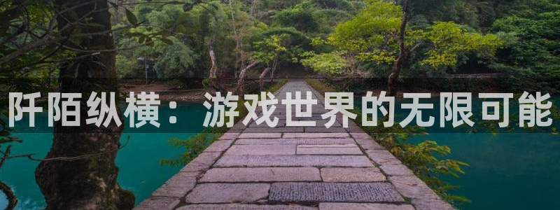 鼎点娱乐的意思：阡陌纵横：游戏世界的无限可能